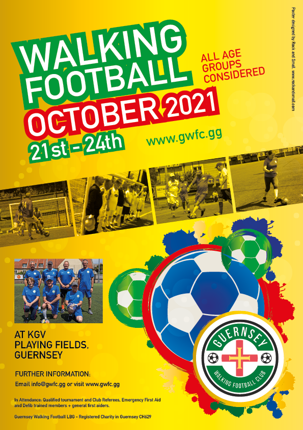 Walking Football October 2021 Poster