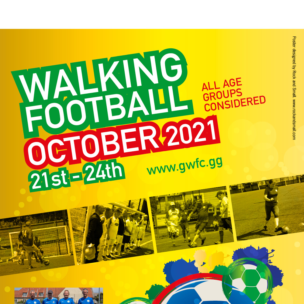 Walking Football October 2021 Poster